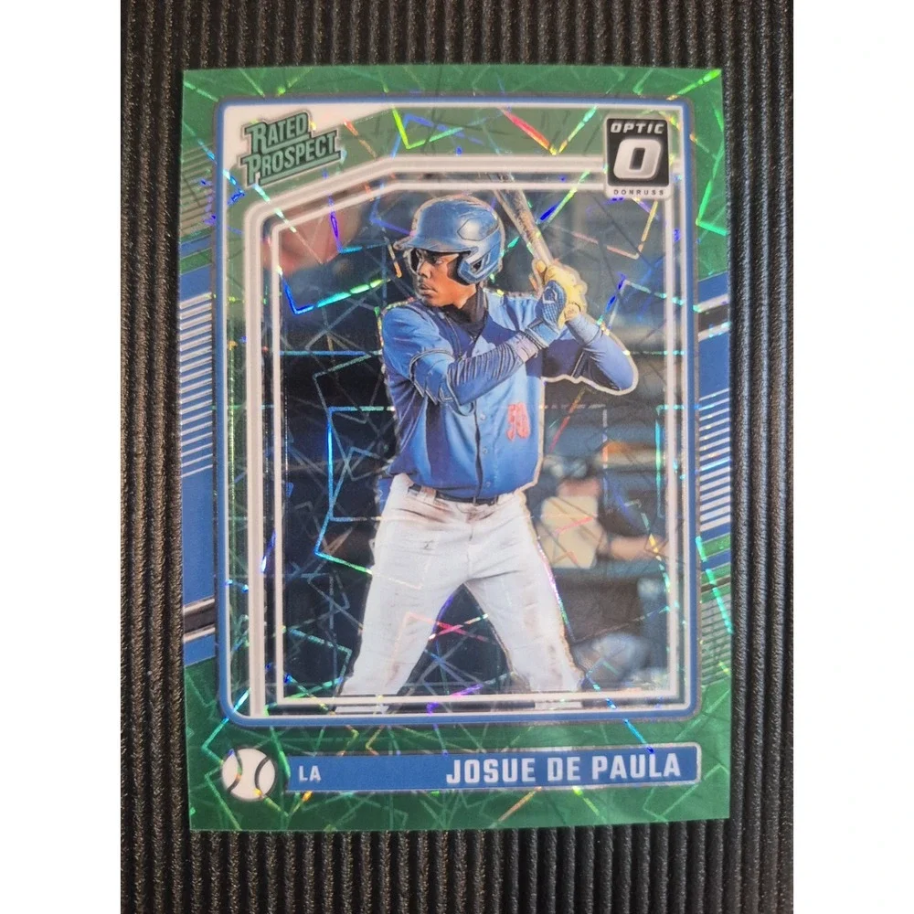 202r Donruss Optic Josue De Paula #113 Teal Velocity /149 Rated‎ Prospect